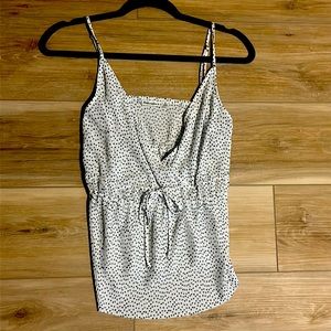 Abercrombie Fitch Poka Dot Blouse Small